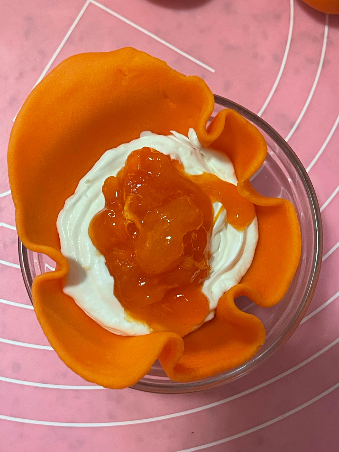 自制秋冬限量私房甜点，柿柿如意柿子雪媚娘