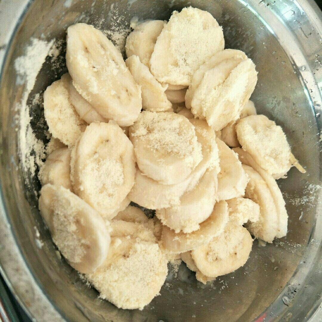 香蕉奶粉甜品