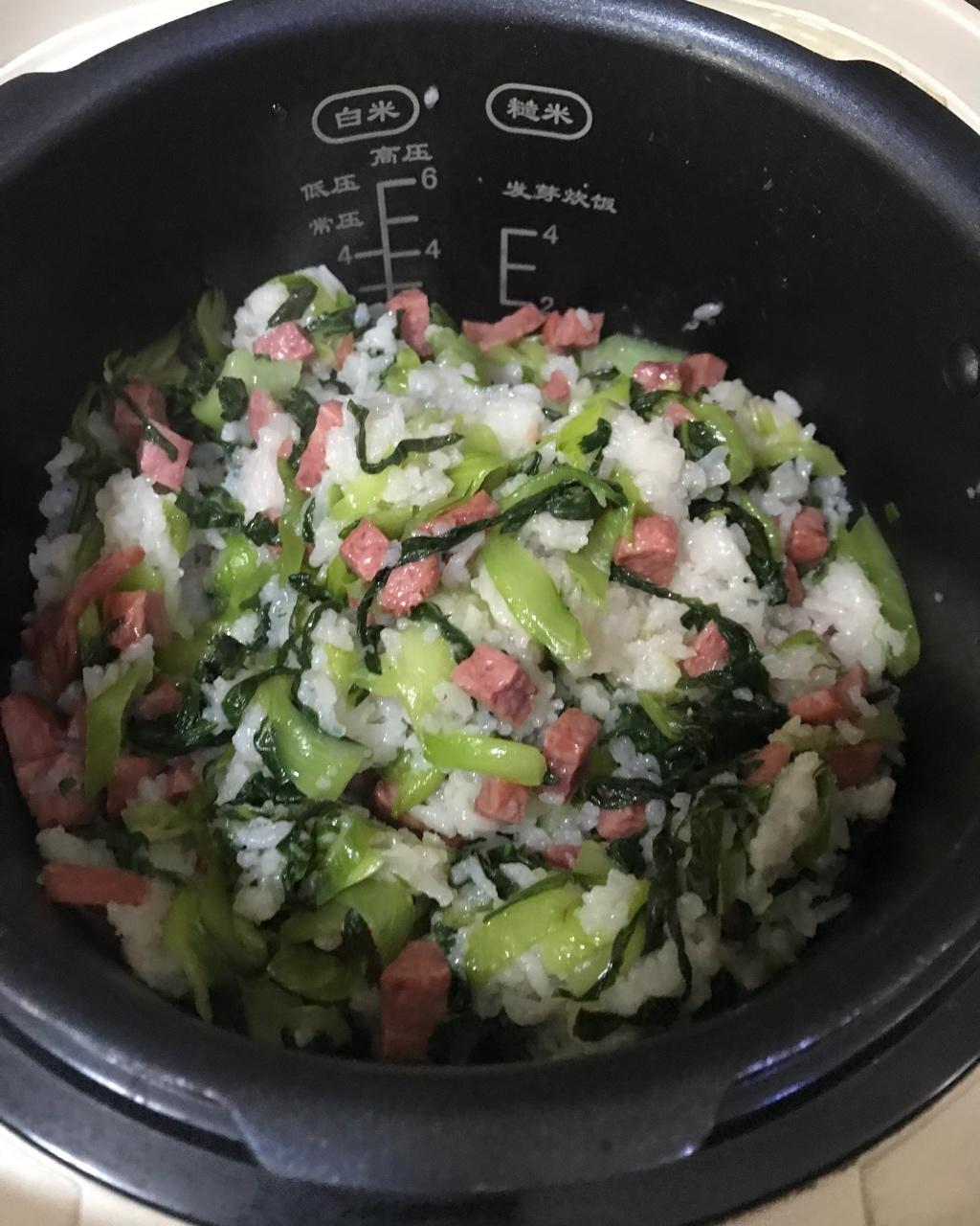 上海菜饭/上海咸酸饭（电饭煲版）