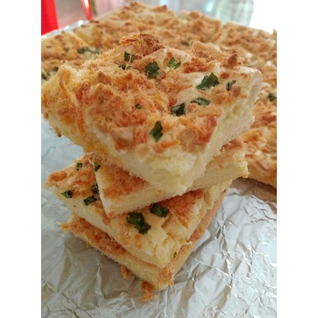 香葱肉松蛋糕