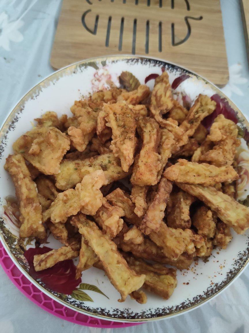 椒盐杏鲍菇