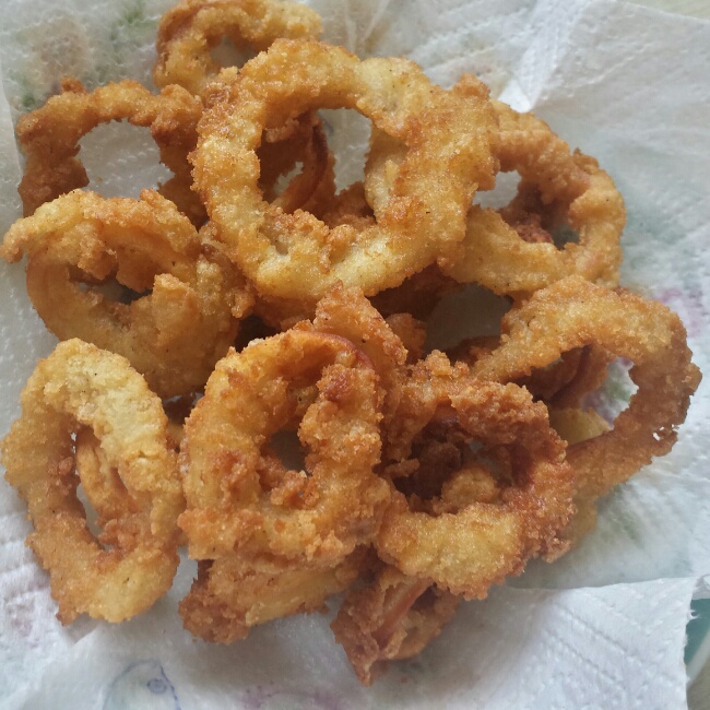 炸鱿鱼圈