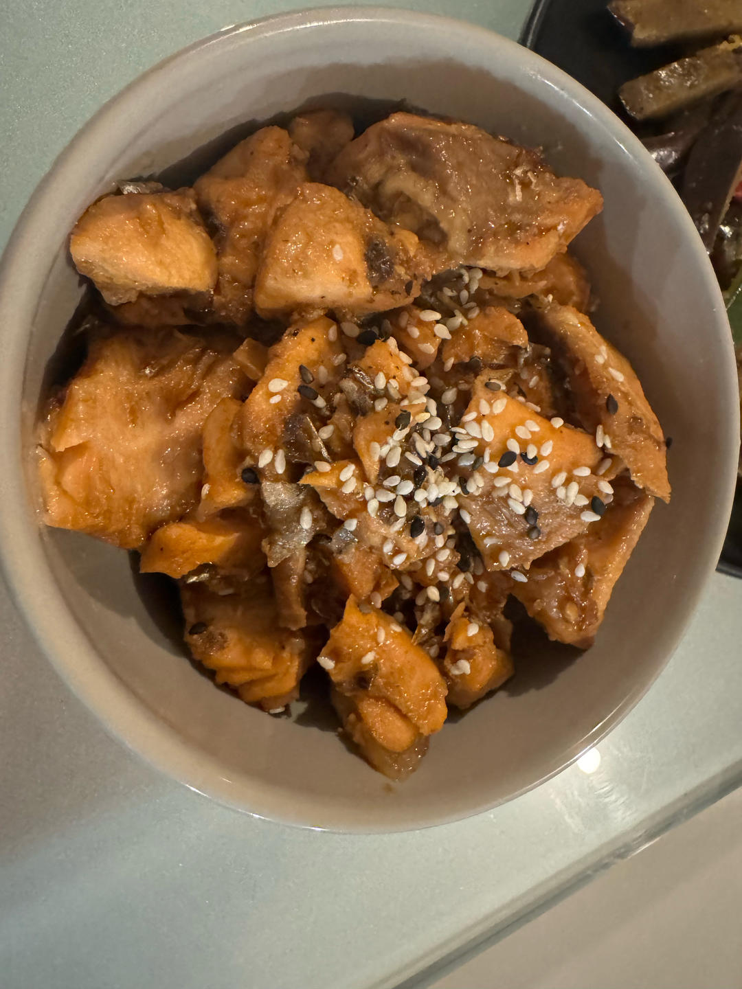 酱汁三文鱼【宝宝辅食】