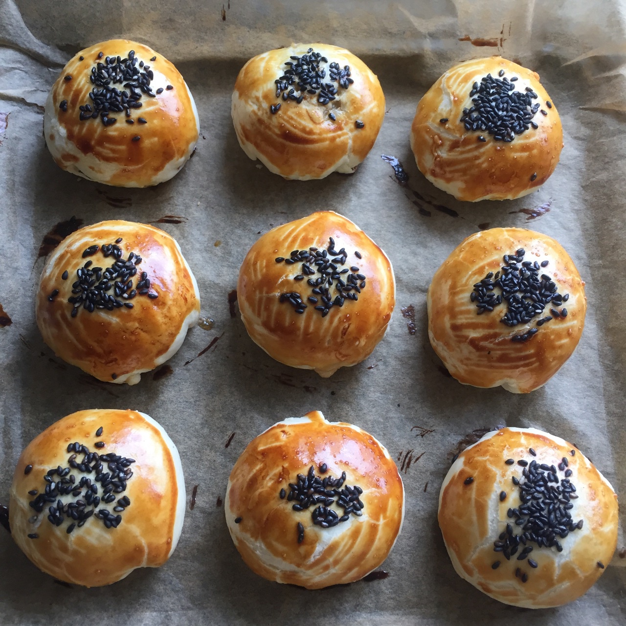 苏式榨菜鲜肉月饼