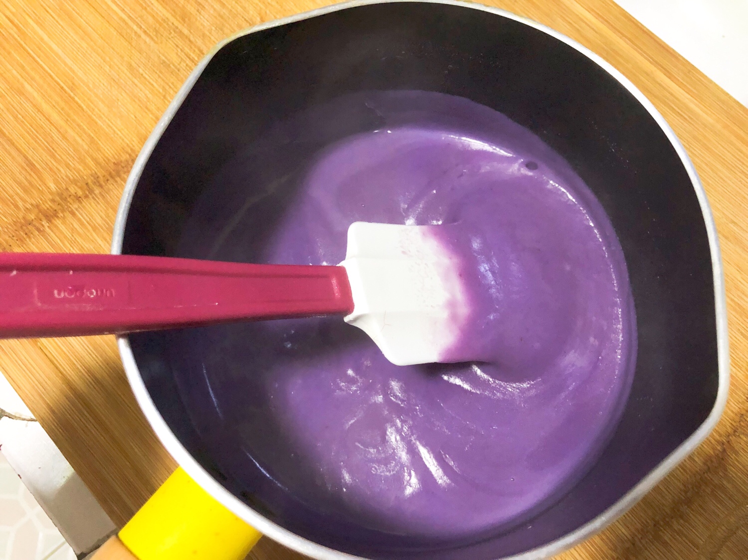 ㊙️好吃不长胖❗️入口即化的紫薯牛奶小方❗️❗️的做法 步骤10