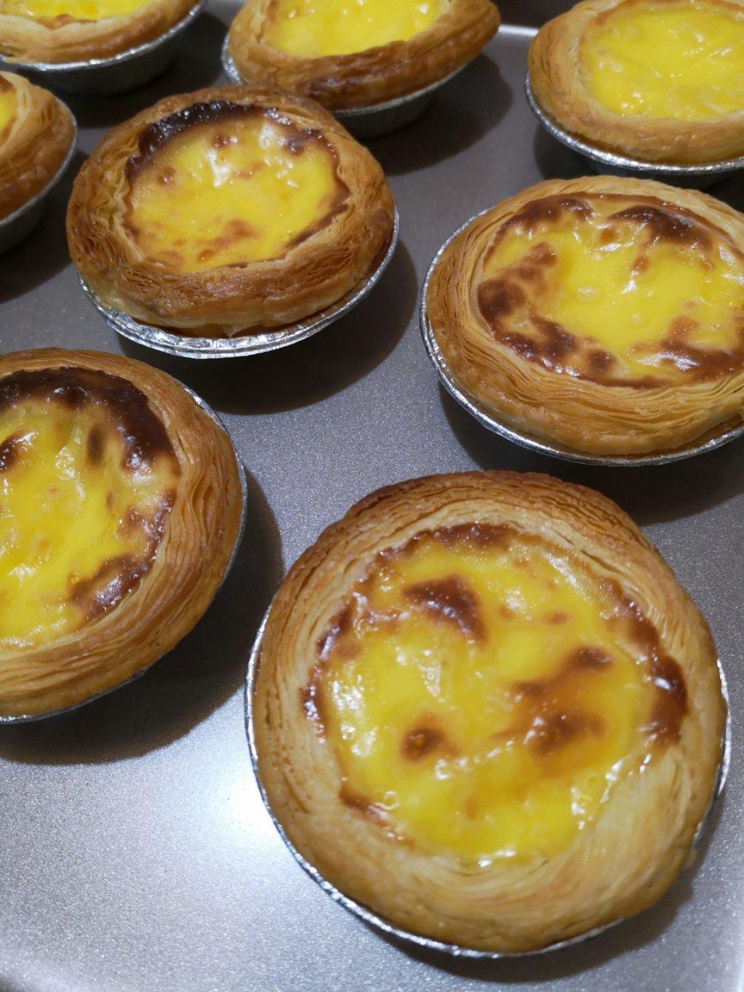 全蛋蛋挞，蛋挞液刚刚好够12个的神秘配方