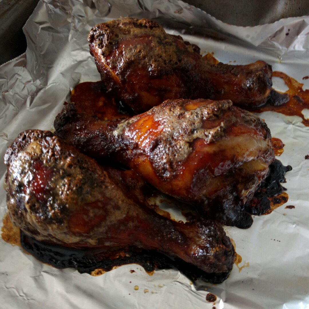 蜜汁酱烤鸡腿