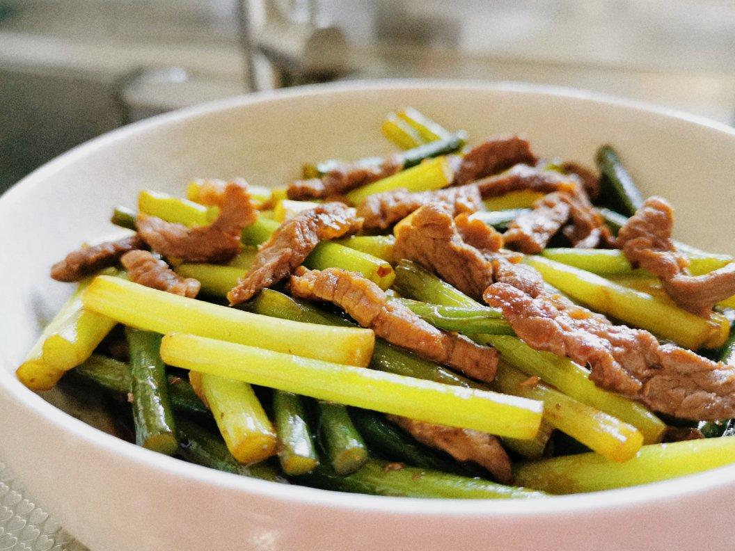 蒜薹炒肉