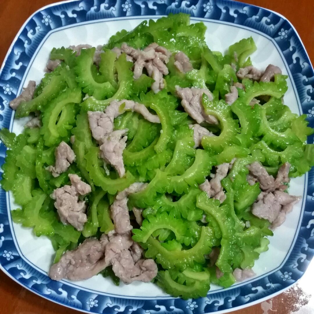 苦瓜炒肉