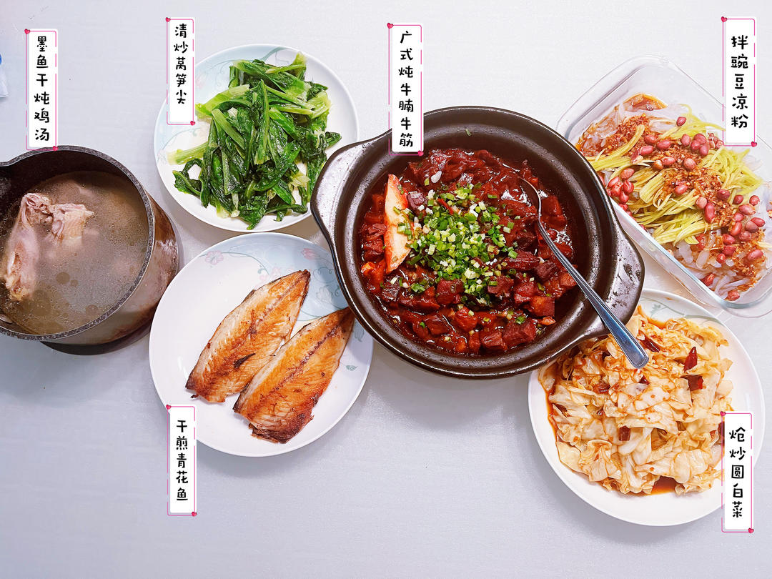 家里的午餐味道