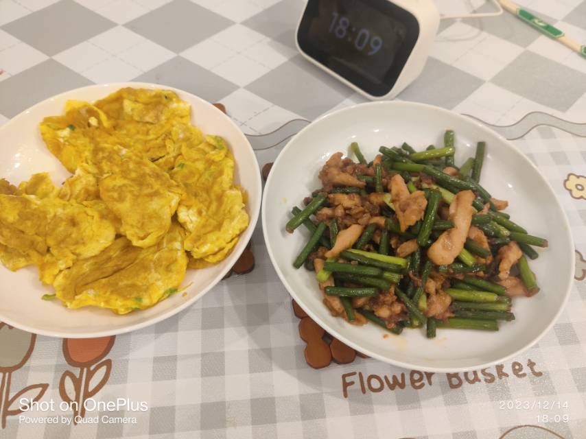 蒜薹炒肉丝