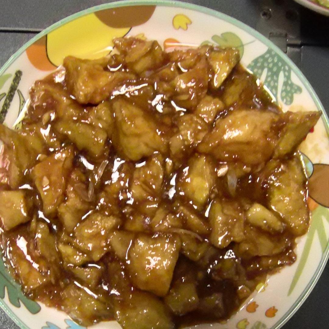 无敌好吃🔥巨下饭的糖醋茄子盖饭😋