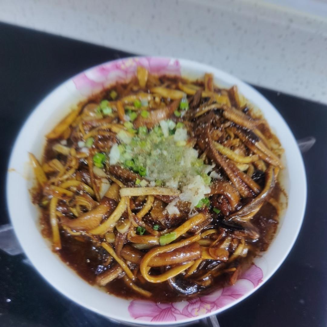 老上海味道—响油鳝丝