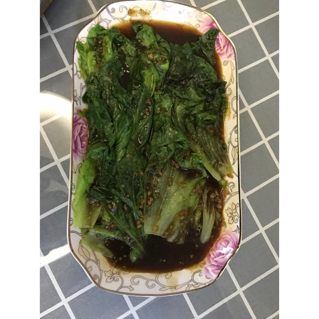 家常菜 蚝油生菜