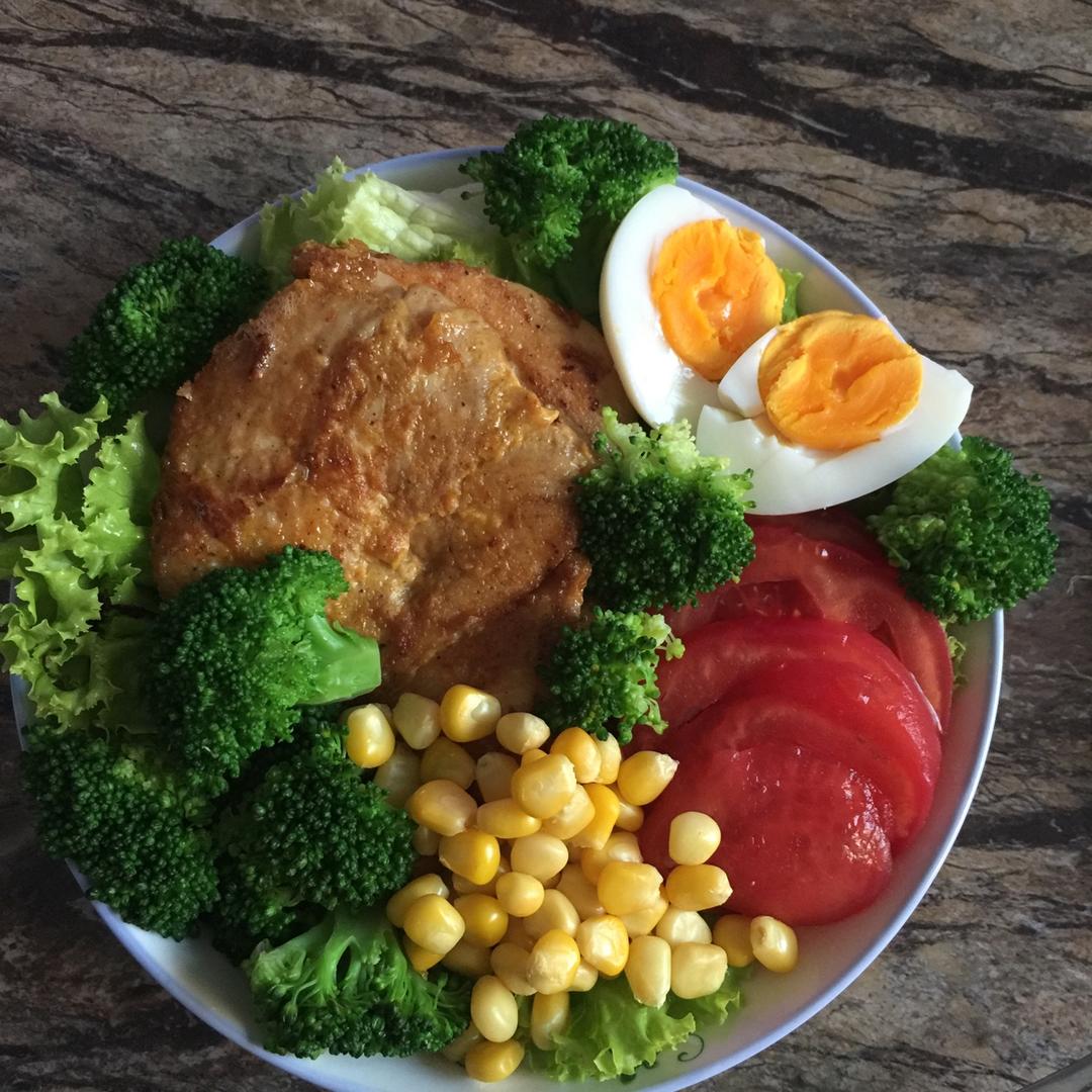 健身沙拉鸡胸肉健身沙拉