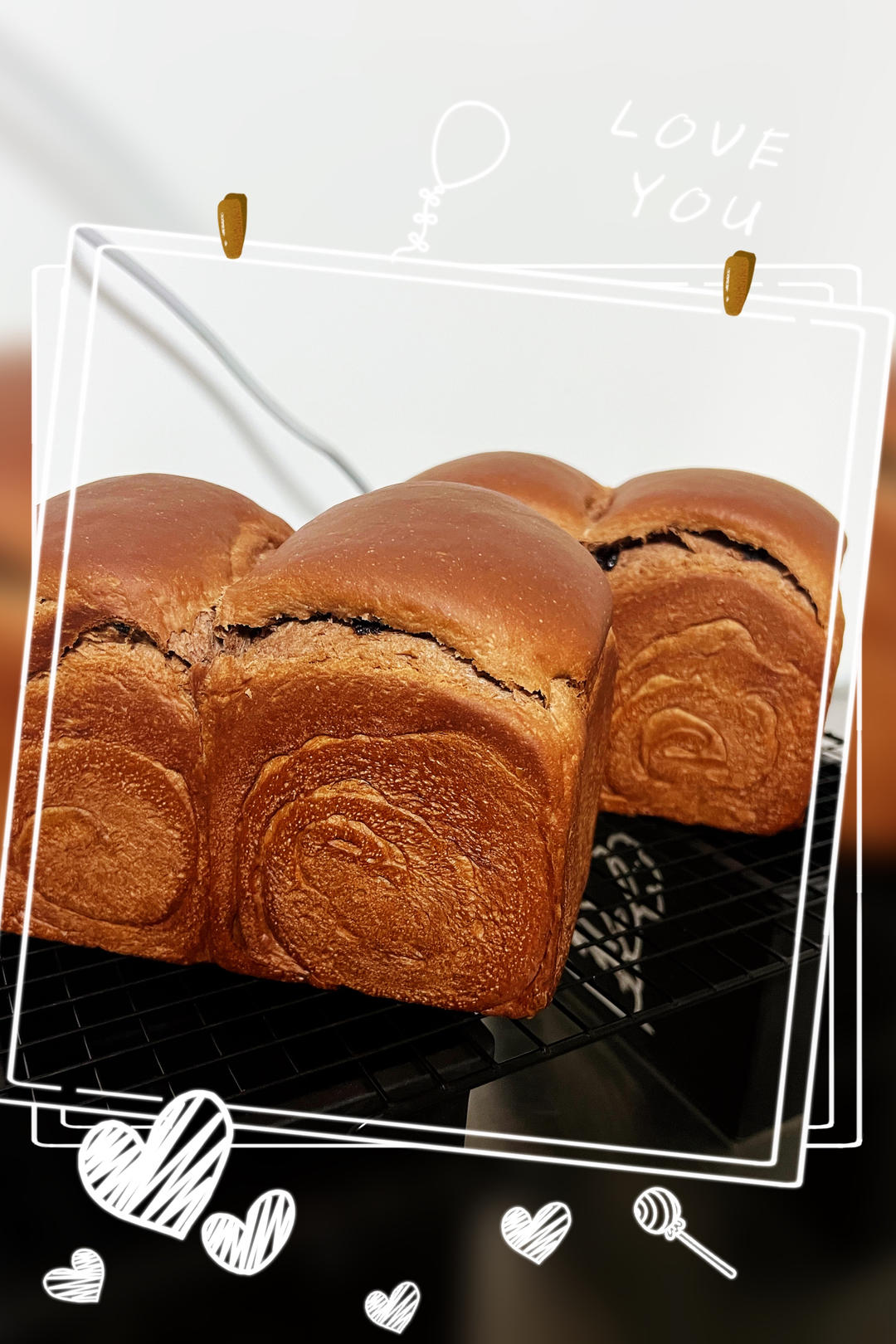 巧克力吐司🍫香浓可可