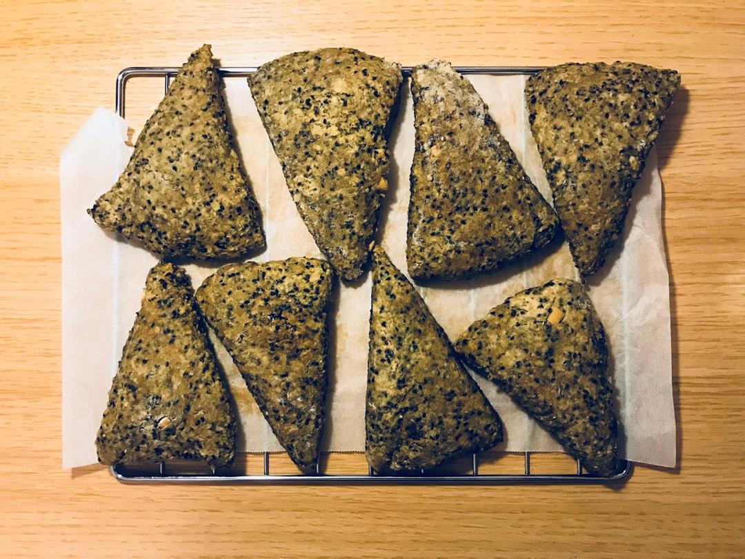 椒盐核桃燕麦司康丨健康·烘焙