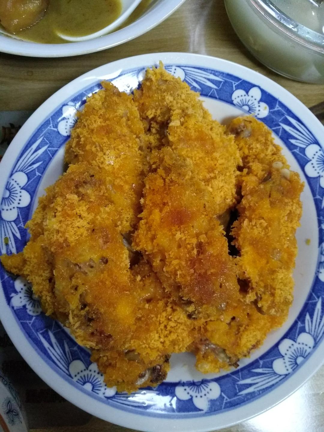 简易微波炉烤鸡翅(无油)