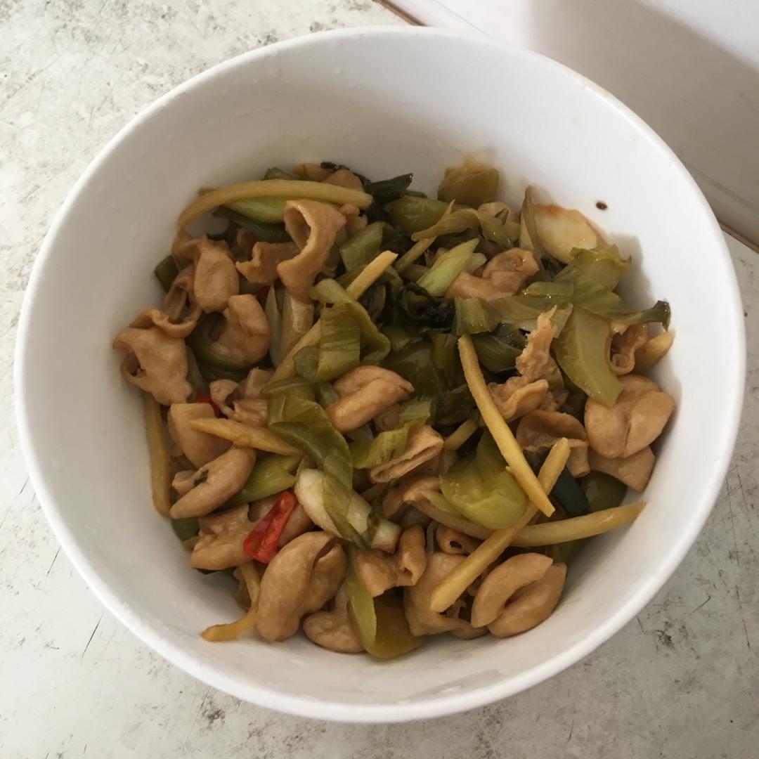 酸菜炒大肠（附超详细大肠清洗步骤）