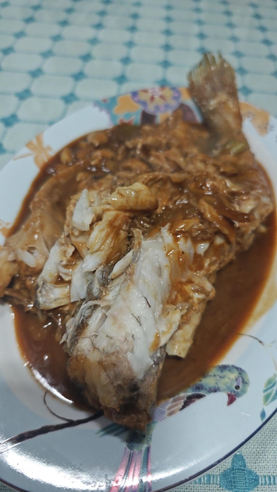 糖醋大黄鱼（任何鱼）-煎鱼不破皮秘诀