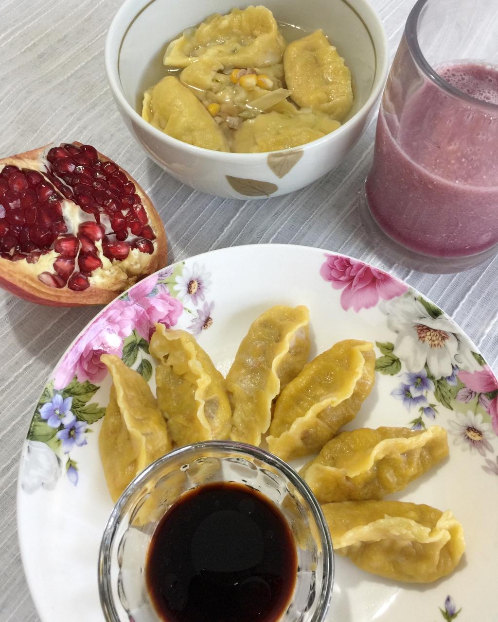 胡萝卜猪肉水饺