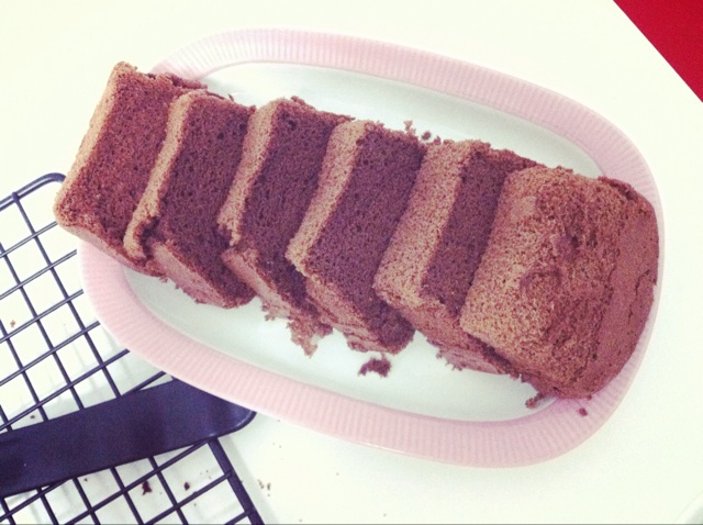 巧克力戚风蛋糕