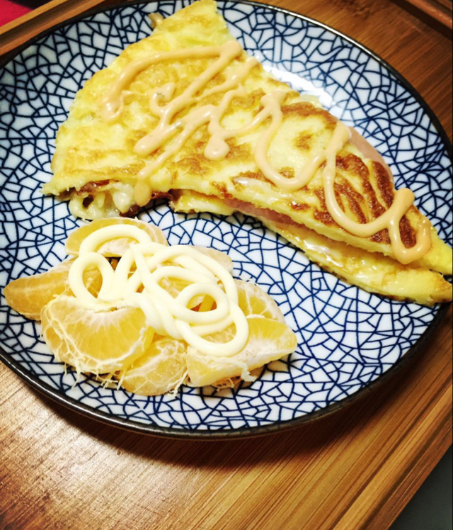 基础早餐可丽饼
