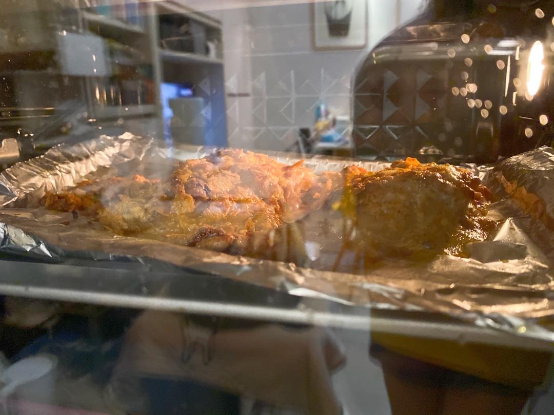 直击KFC脆皮鸡腿