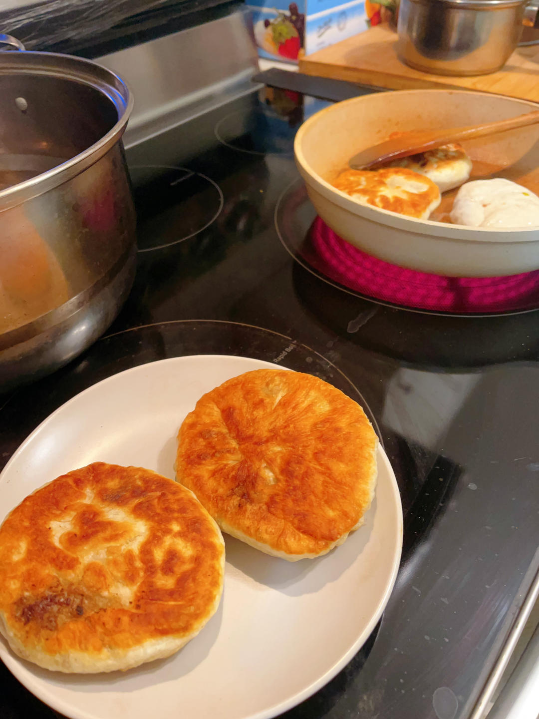 发面牛肉馅饼