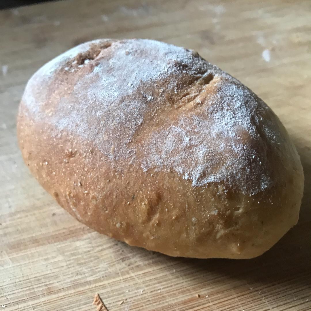 宝宝辅食 冷藏发酵法免揉（折叠法）欧式面包自留配方