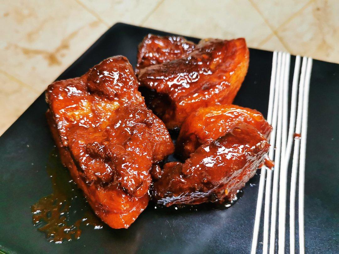 年夜饭之铜钱蜜汁叉烧