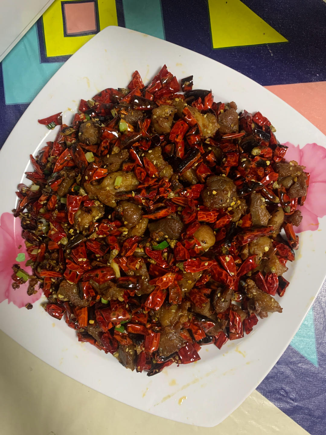 鲜香麻辣的辣子鸡丁