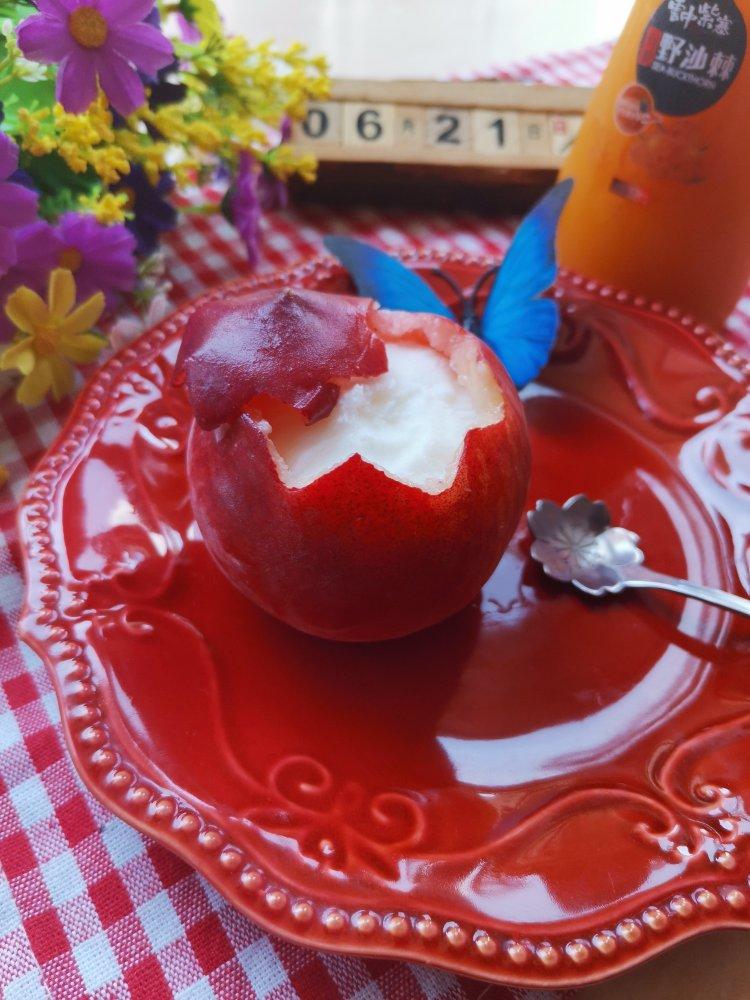 【水蜜桃冰淇淋】无需烤箱！零难度~