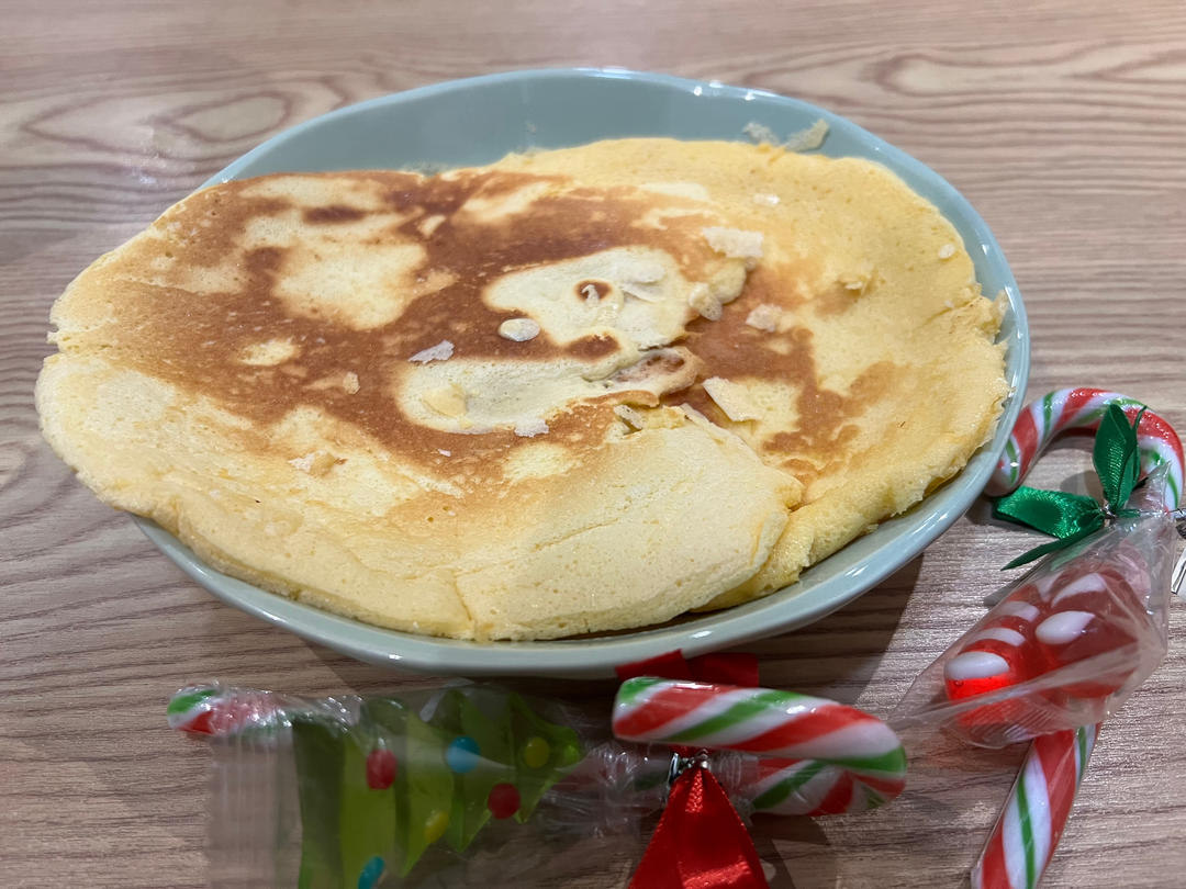 10分钟搞定网红舒芙蕾松饼🥞超松软『步骤详细附视频』『平底锅美食』