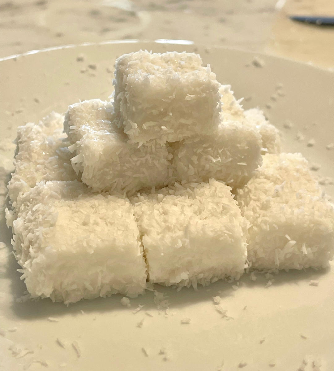 不需要小奶锅的椰丝小方（无淡奶油版）