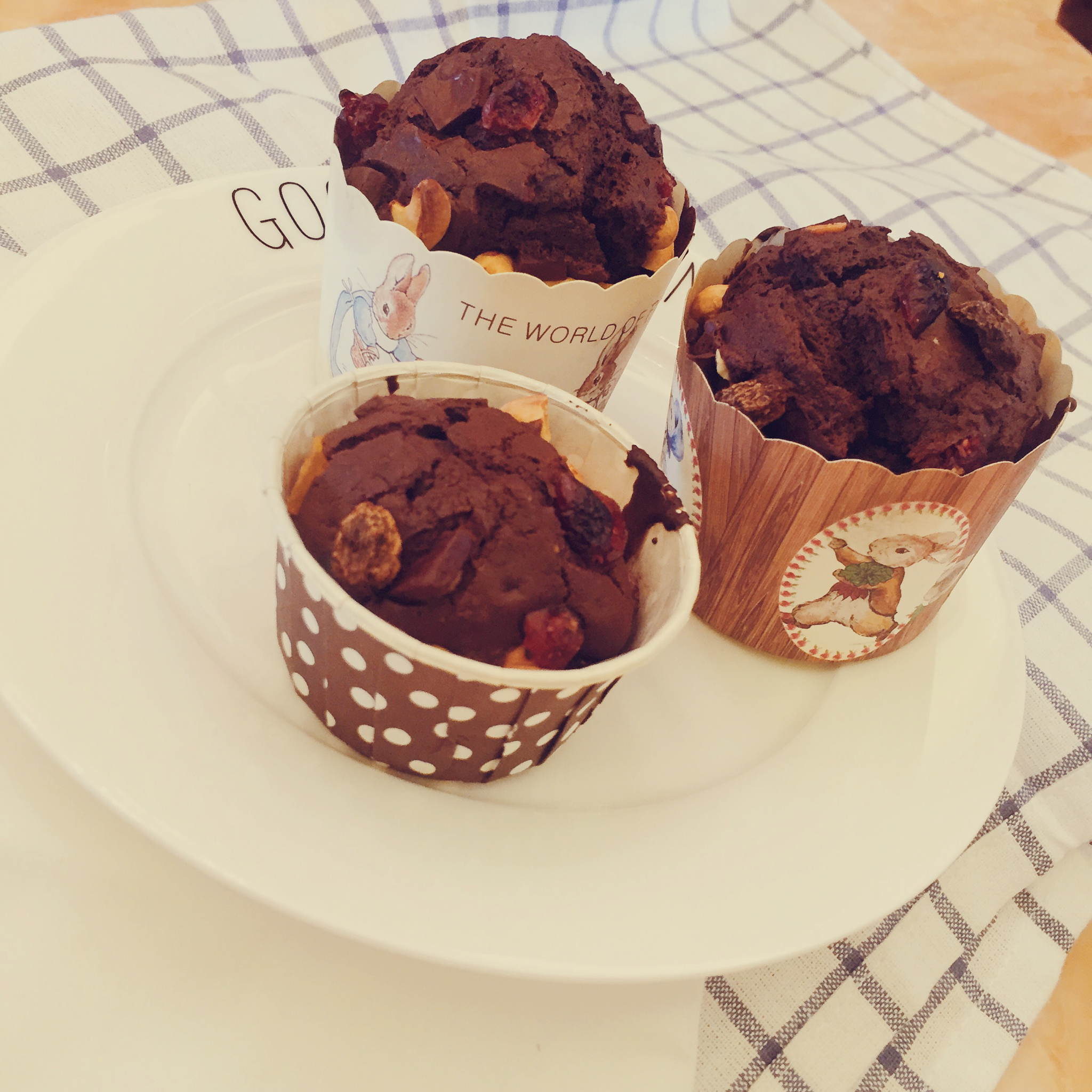 浓情巧克力摩卡马芬<Chocolate Espresso Muffins>