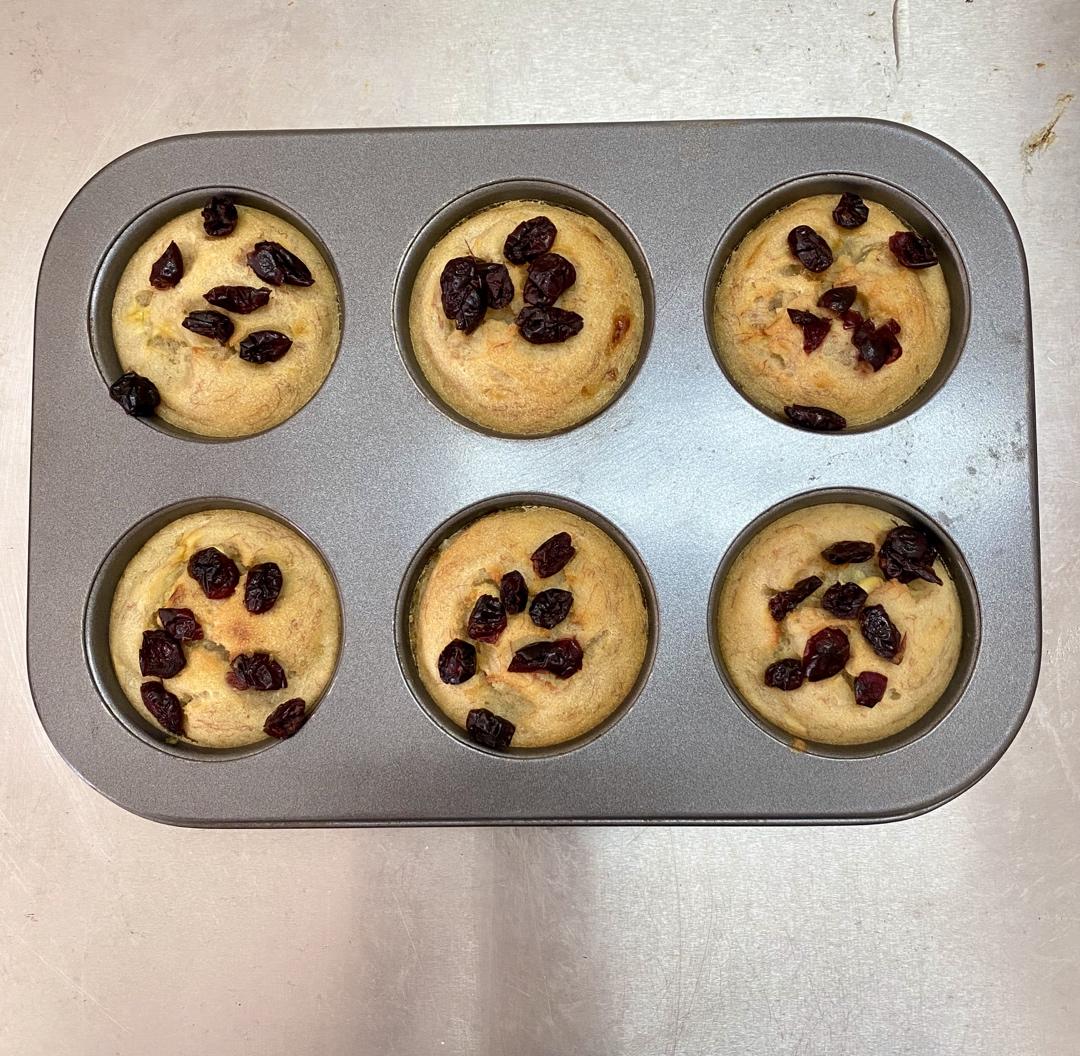 减脂期香蕉杯子蛋糕