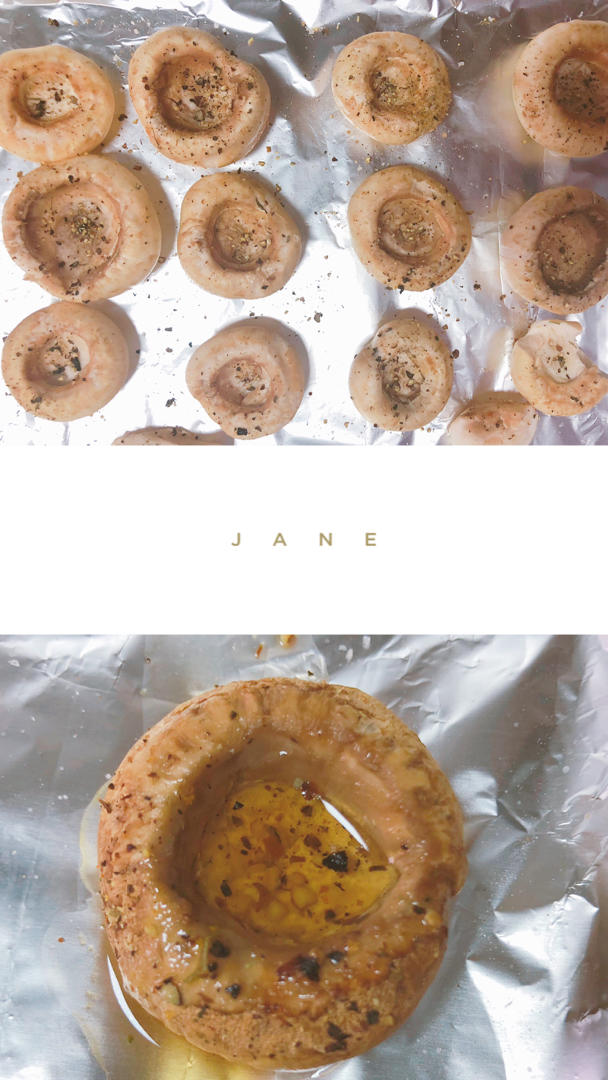 好吃，烤它！烤口蘑