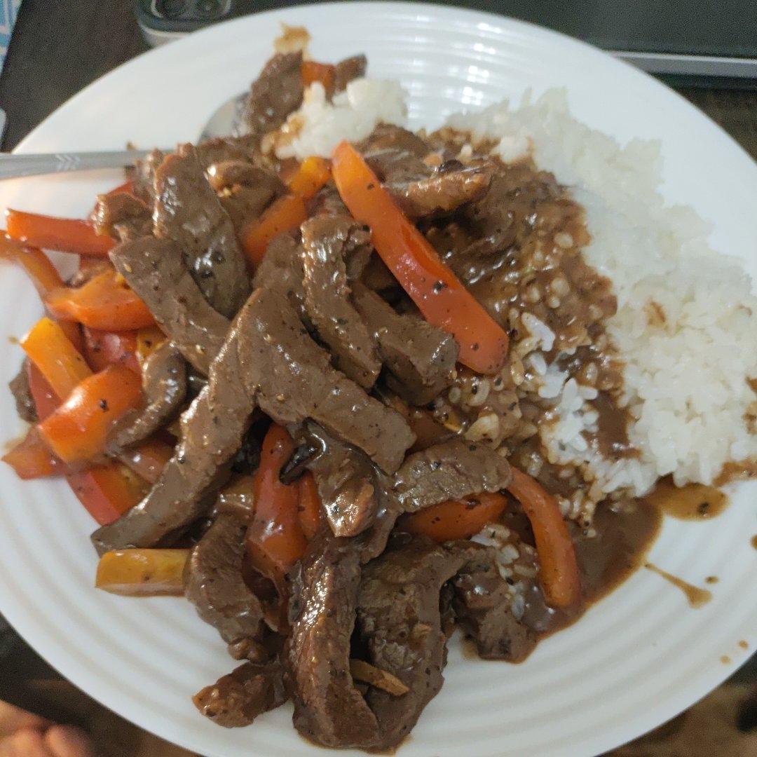 超下饭的黑椒牛柳