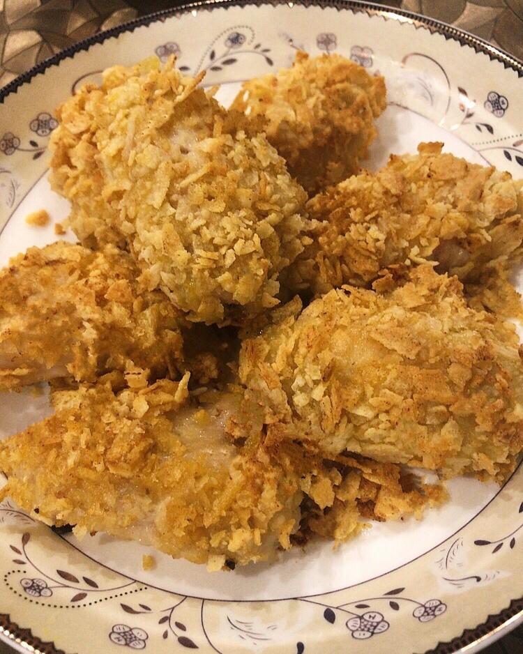 【薯片鸡翅】