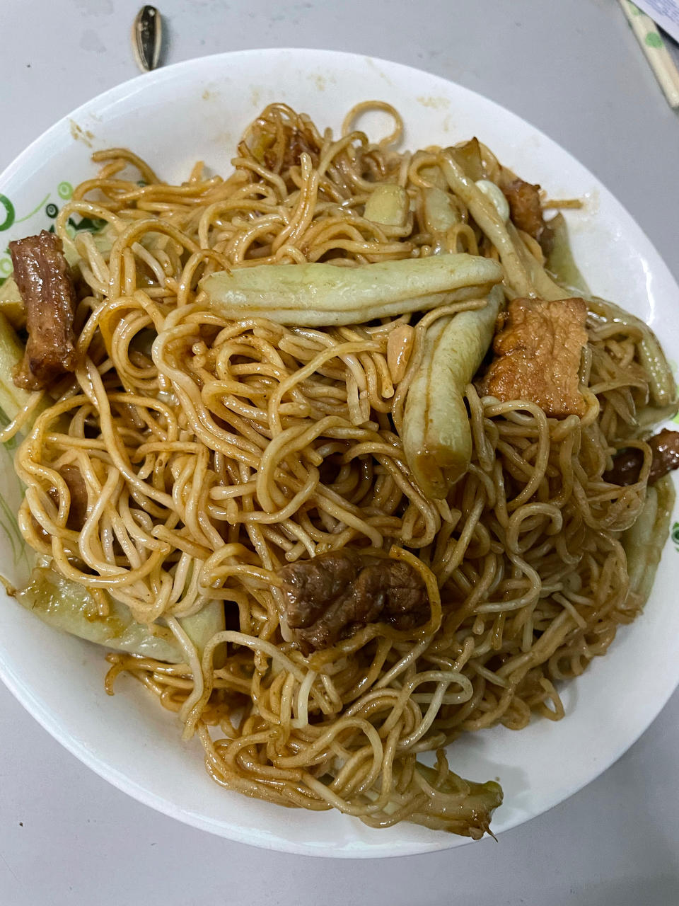 扁豆焖面