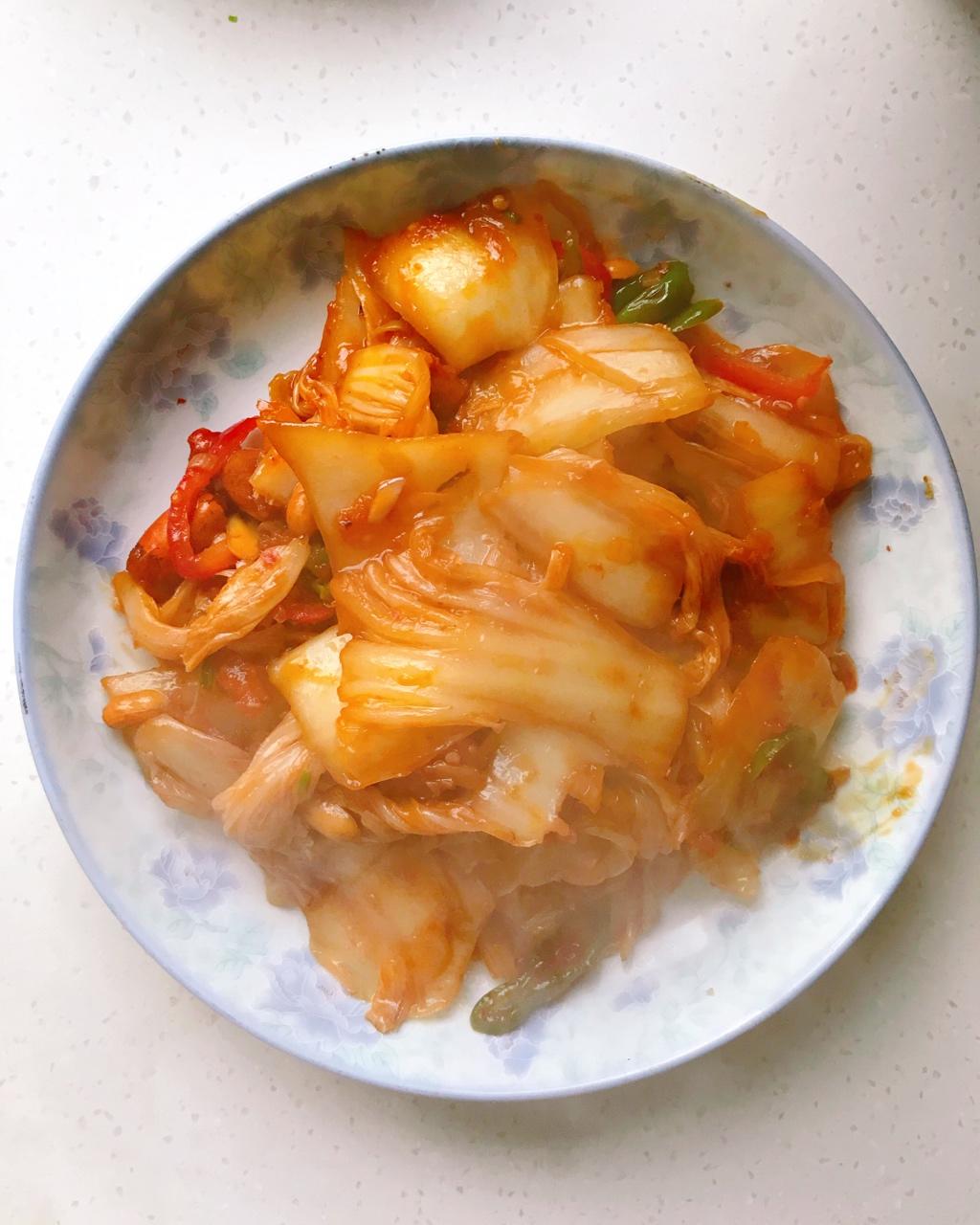 super王_丽超做的醋溜白菜