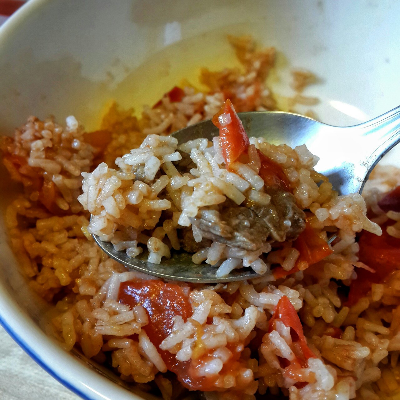 番茄牛肉蘑菇烩饭