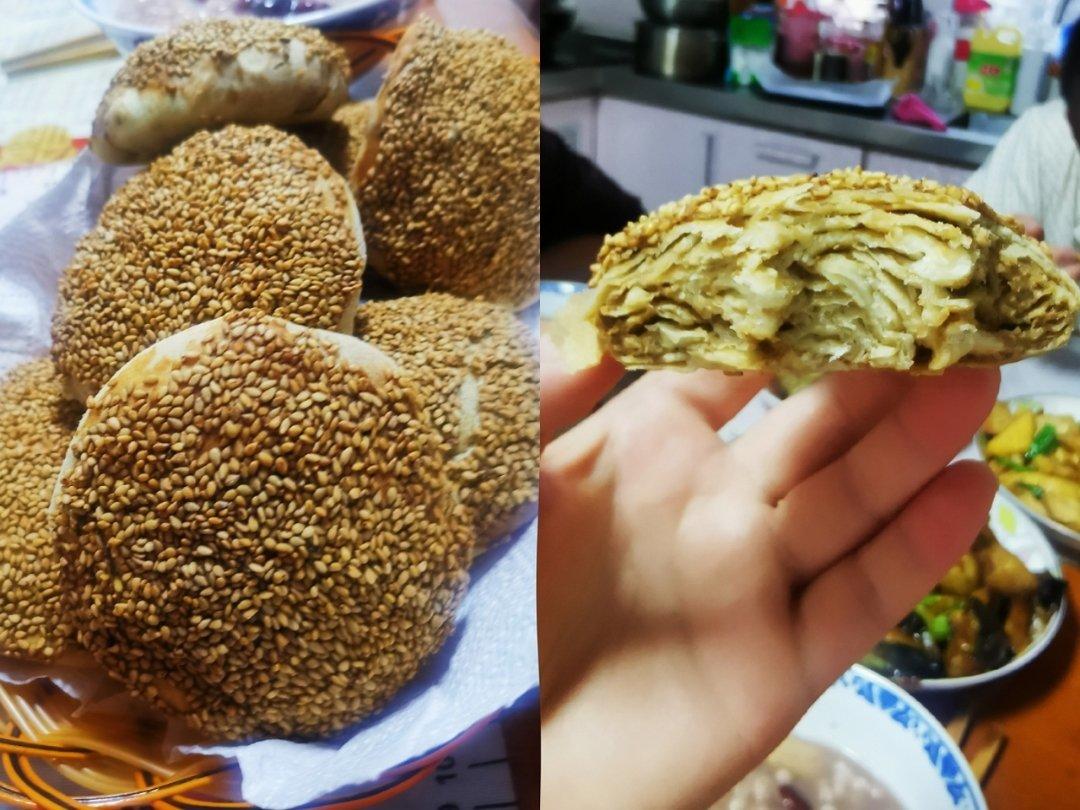 老北京五香麻酱烧饼