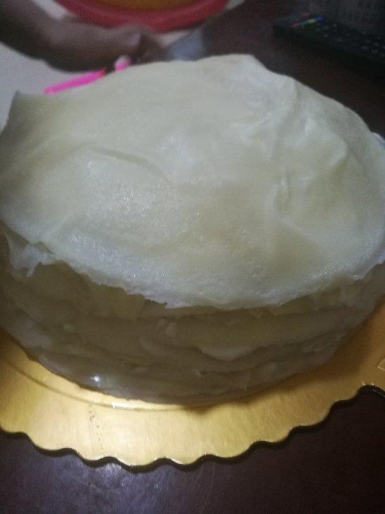 零基础做芒果千层蛋糕（8寸）