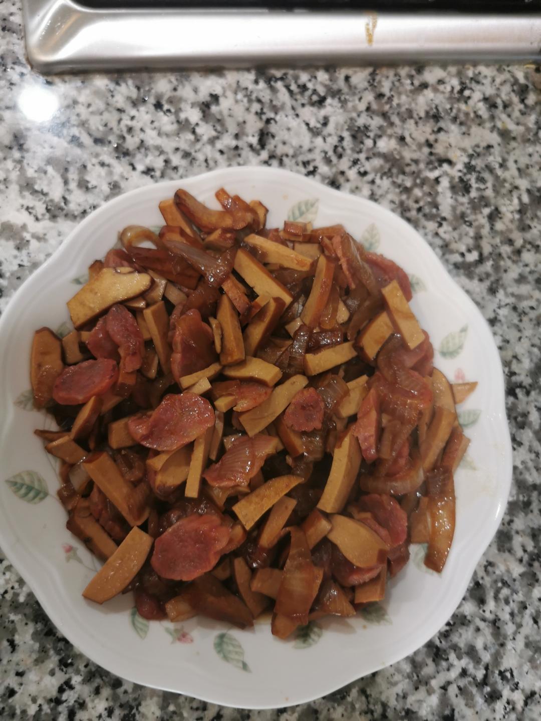 简单营养的炒三样