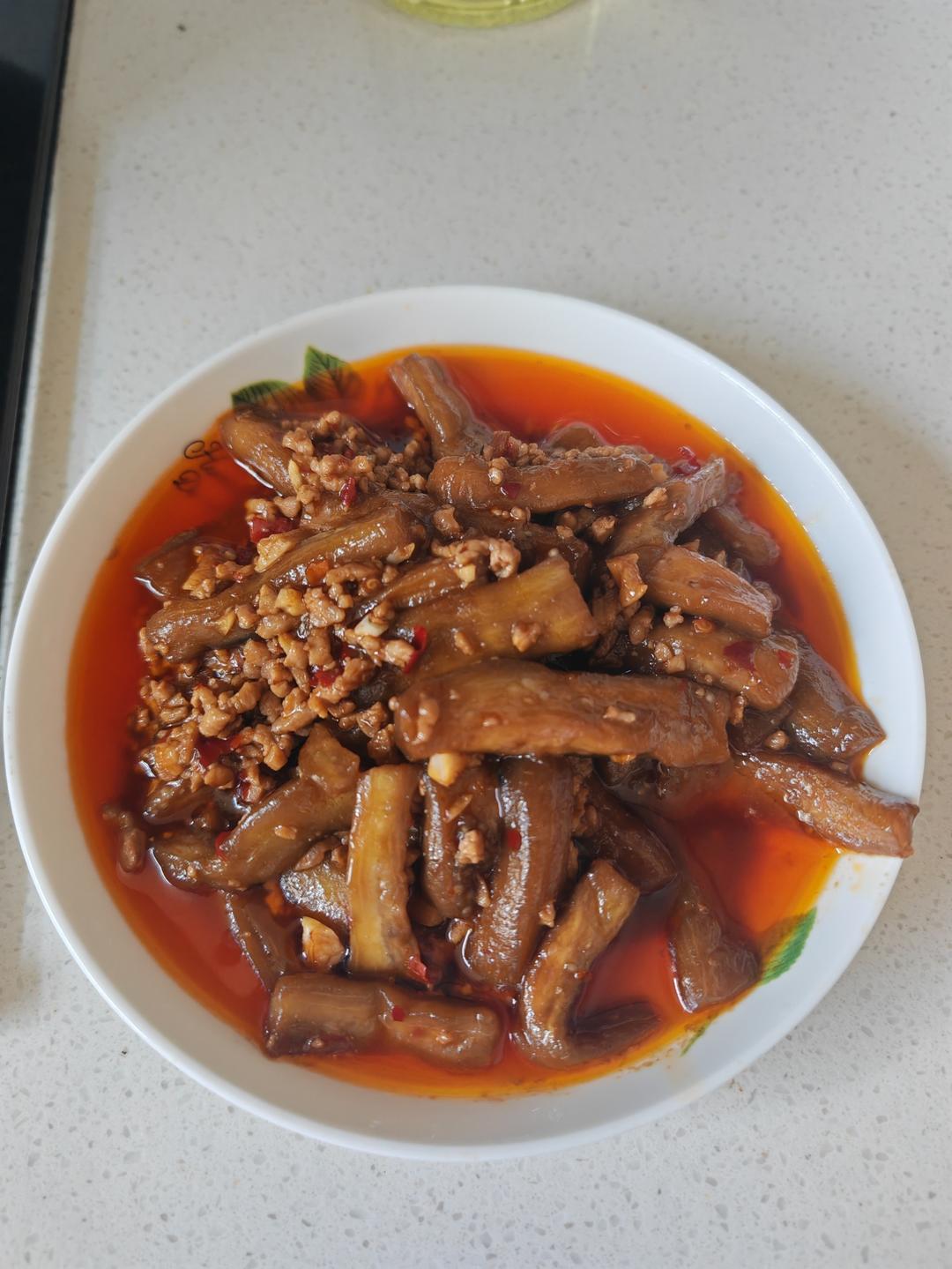 开胃下饭菜！巨简单的家常鱼香茄子煲