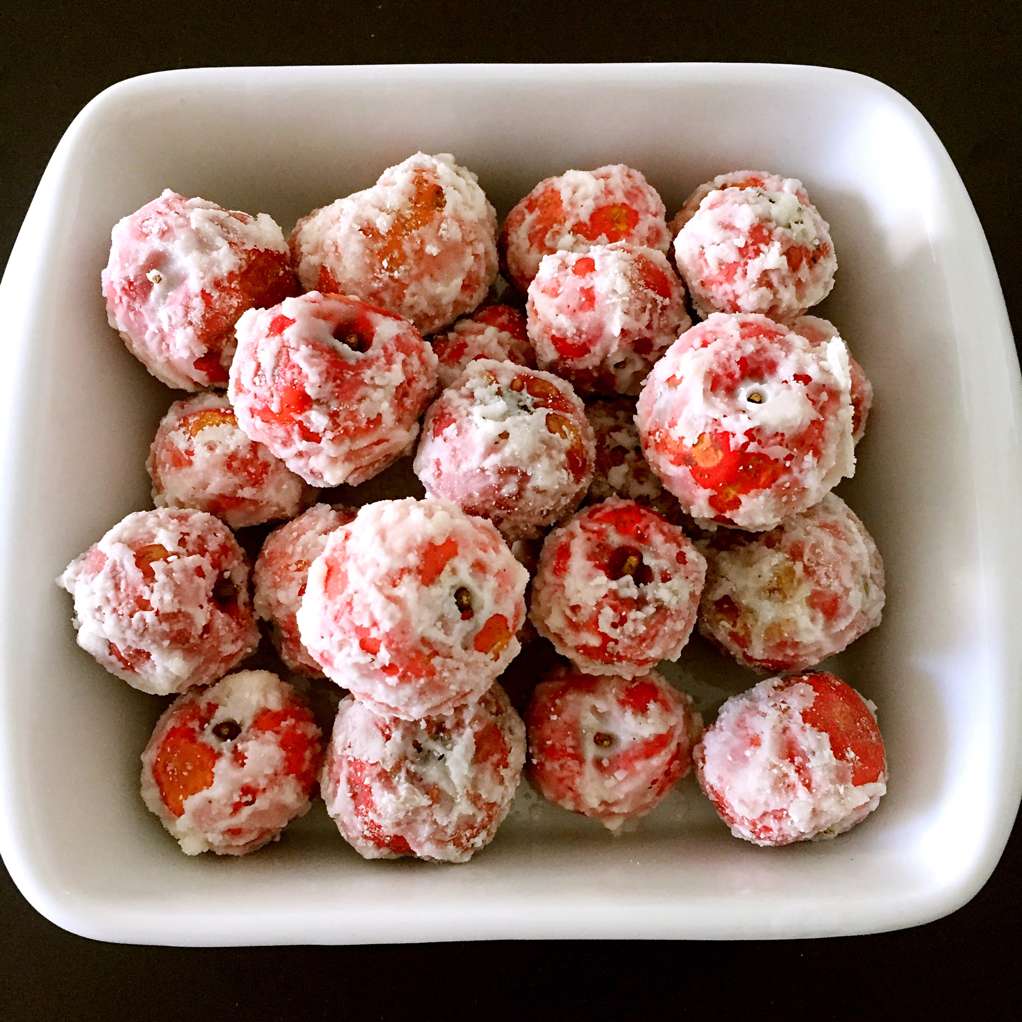 心悦做的糖霜山楂