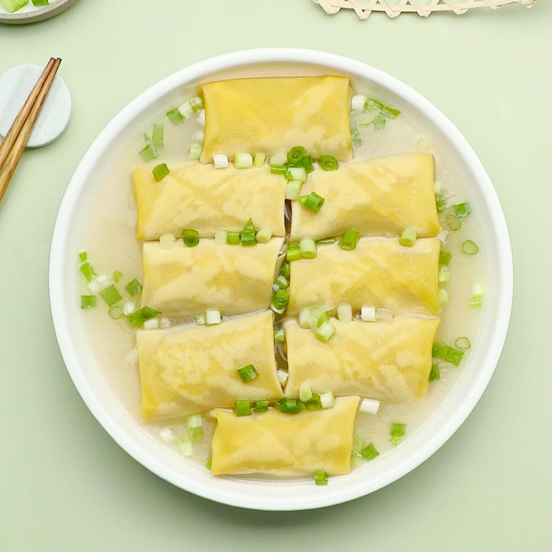 鸡汁千张包的做法