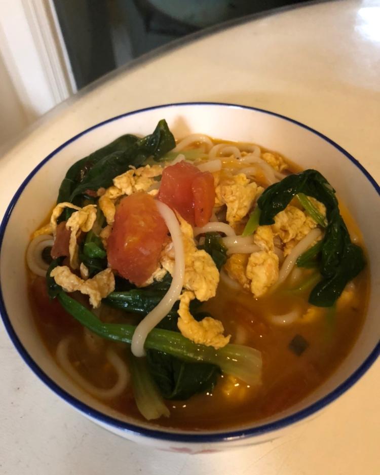 西红柿鸡蛋面